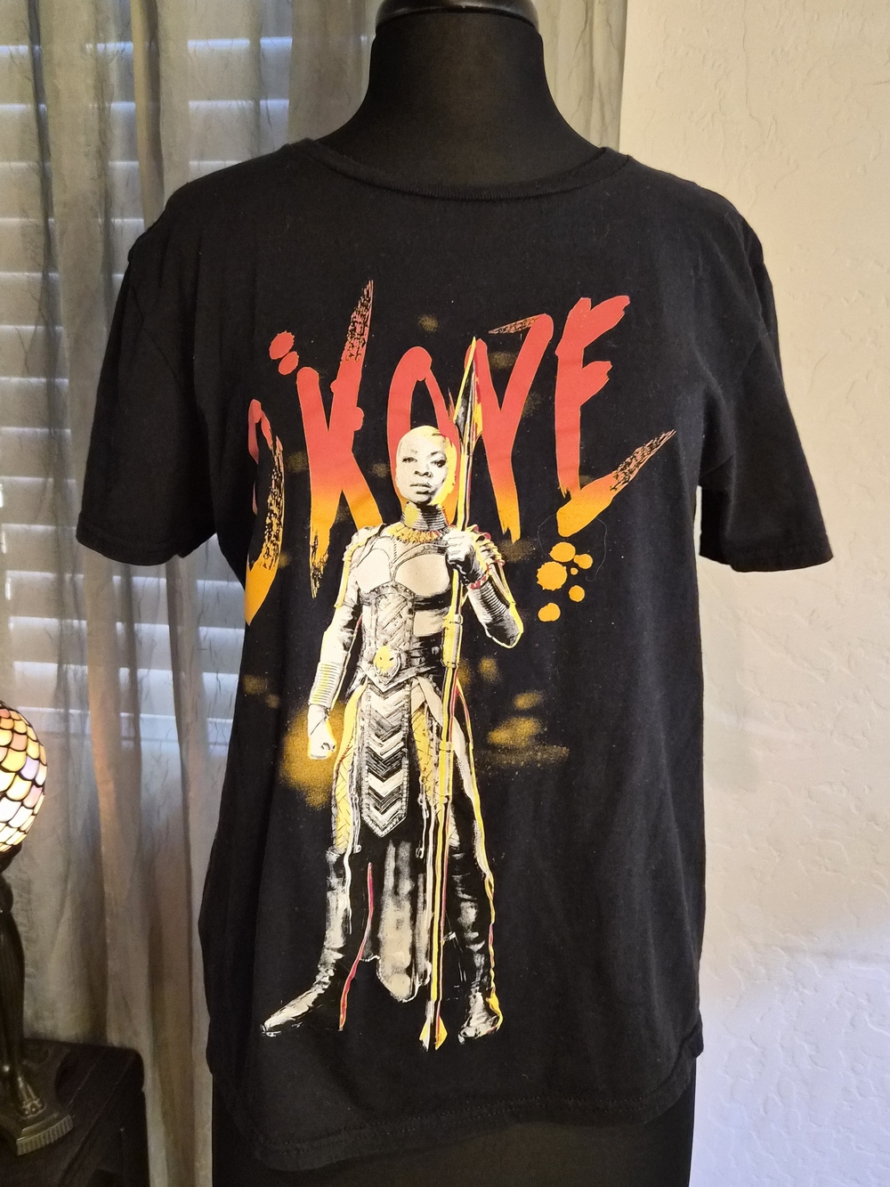 Marvel Black Panther's Okoye, 'Wakanda Forever' Tee #0286